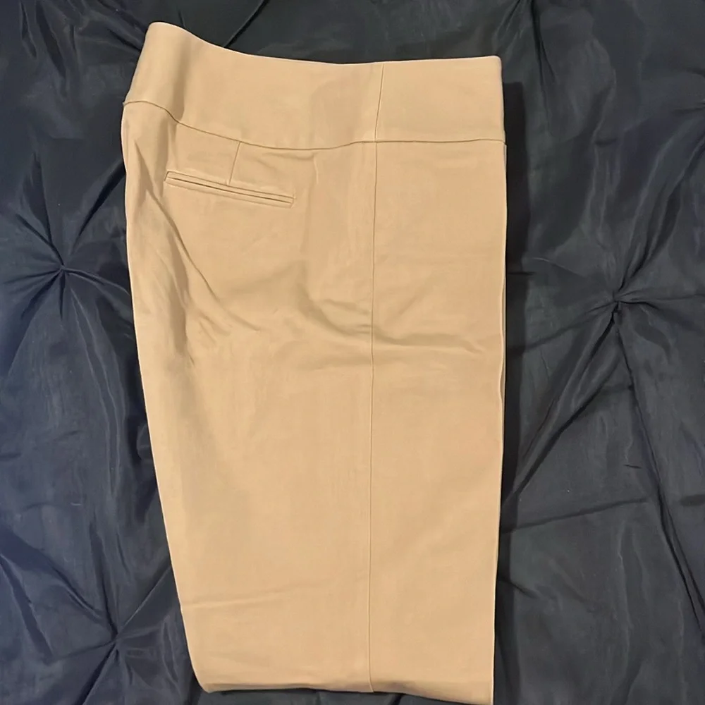 Alfani Pants, Women's Mid-Rise Skinny Pants, Regular, Long & Short Lengths, Tan - Picture 5 of 5